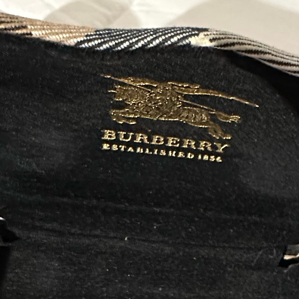 Burberry Plaid Eyeglass Case - Beige - Picture 2 of 8